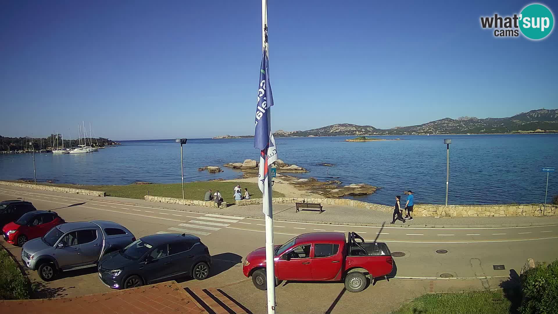Live webcam Cannigione – Arzachena – Sardinia – Italy livecam