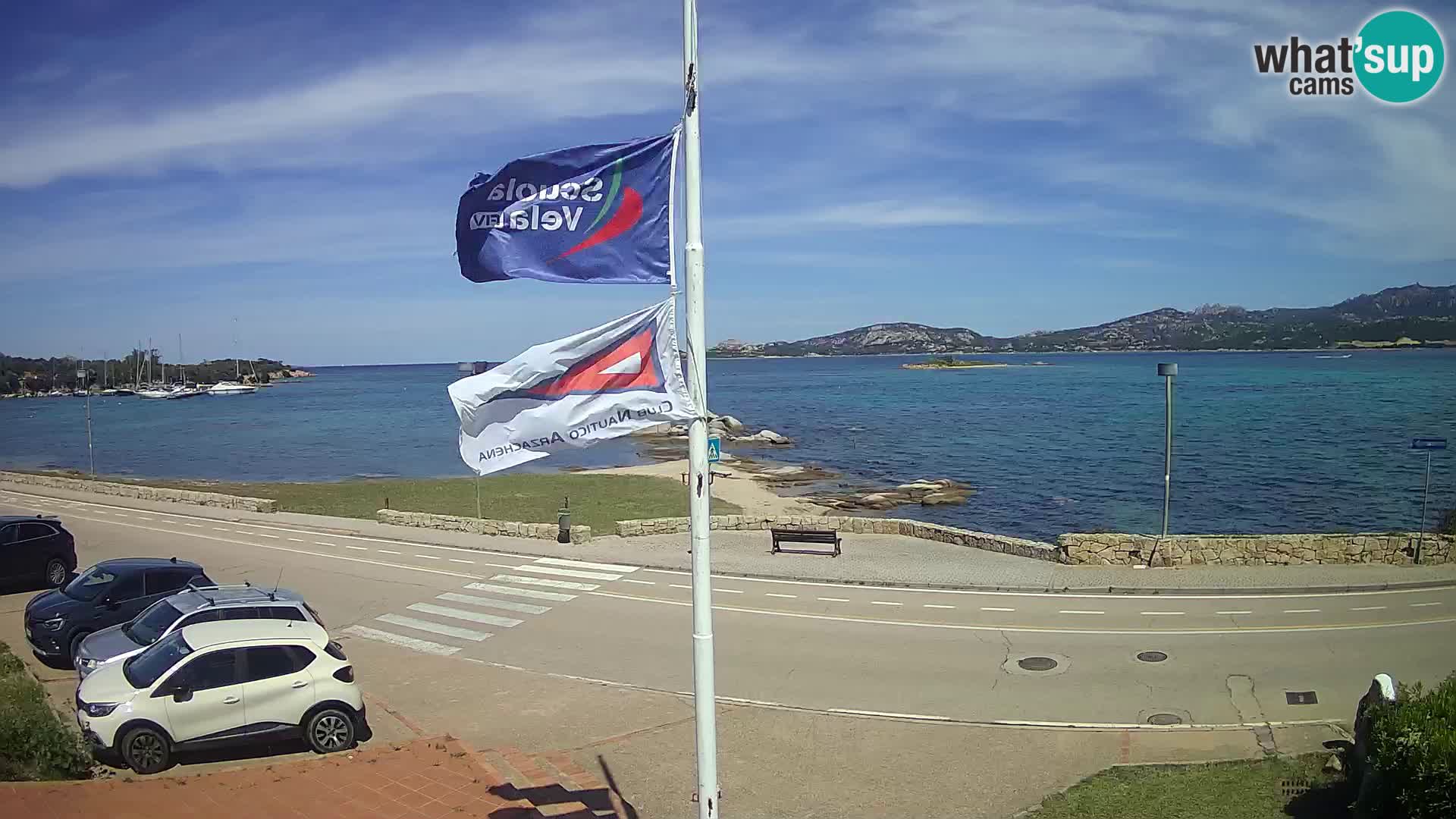 Webcam uživo Cannigione – Arzachena – Sardinija – Italija
