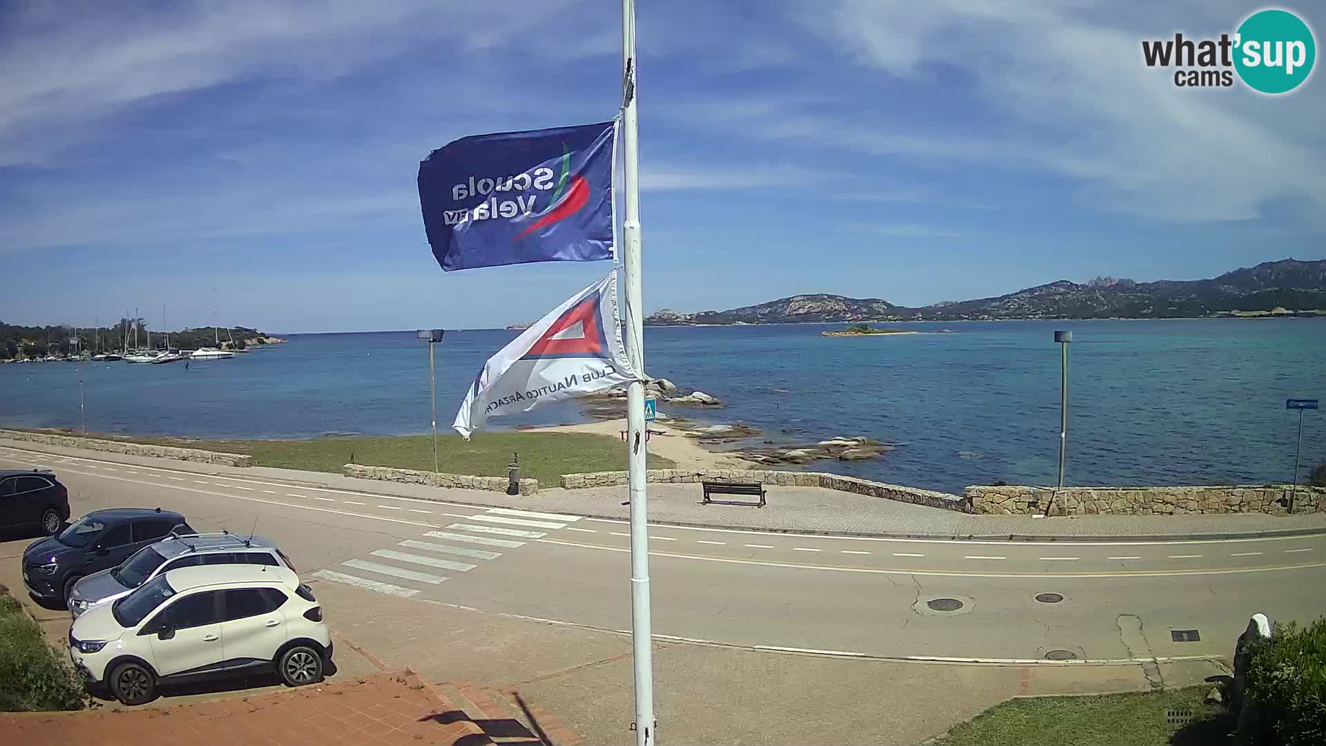 Live webcam Cannigione – Arzachena – Sardaigne – Italie livecam