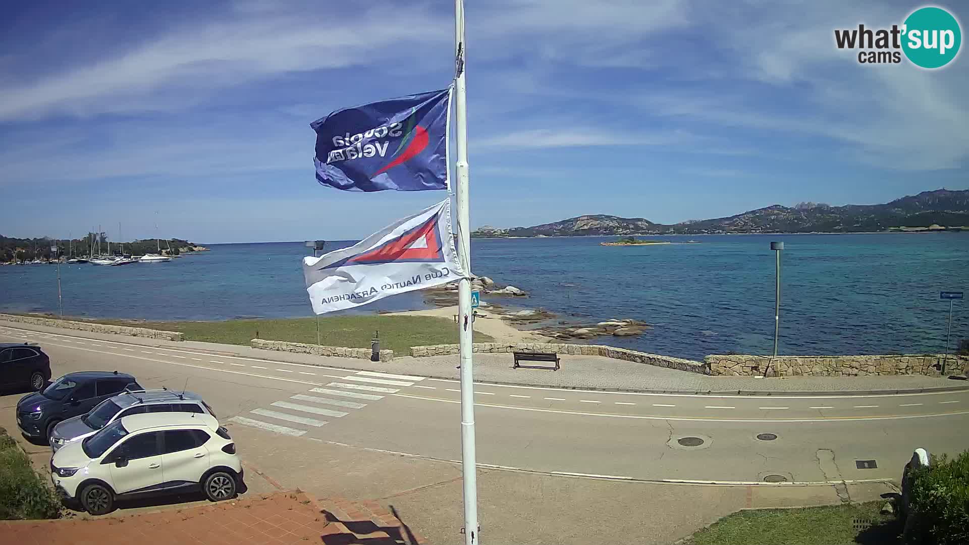 Live webcam Cannigione – Arzachena – Sardinia – Italy livecam