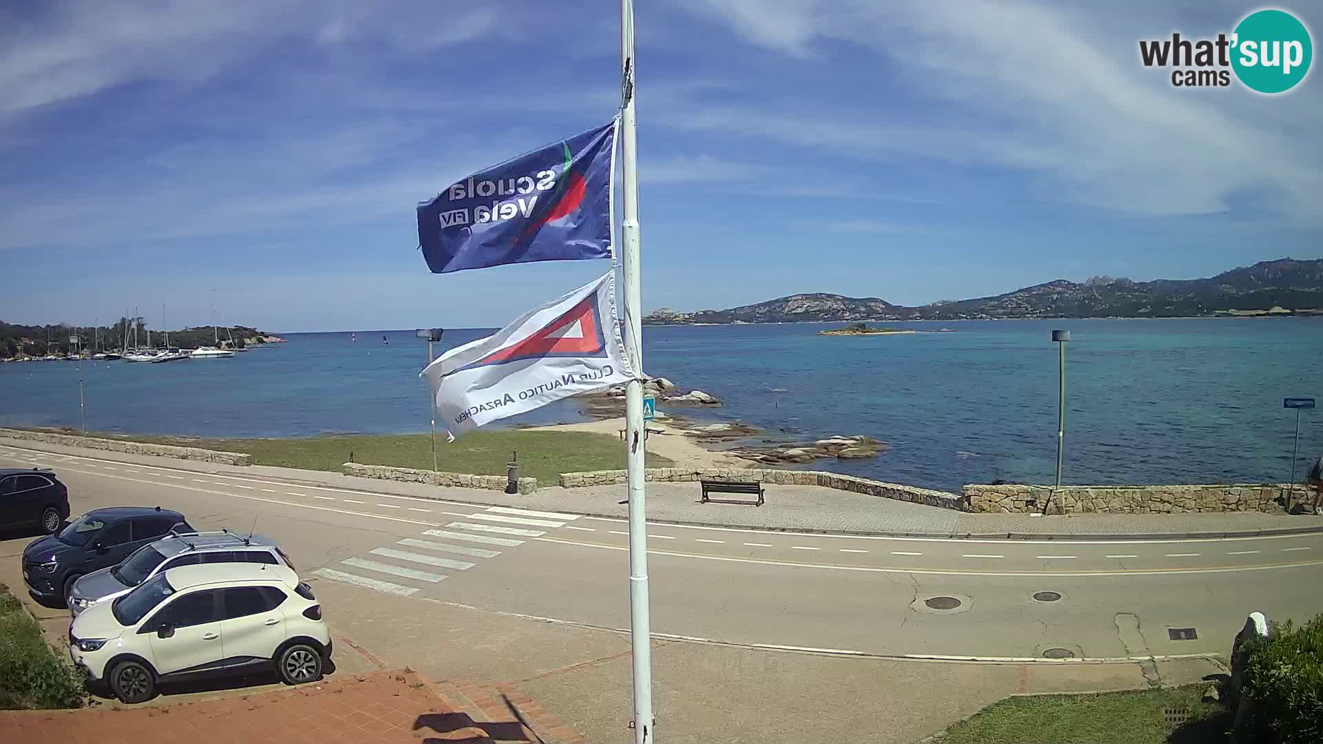 Live webcam Cannigione – Arzachena – Sardinia – Italy livecam