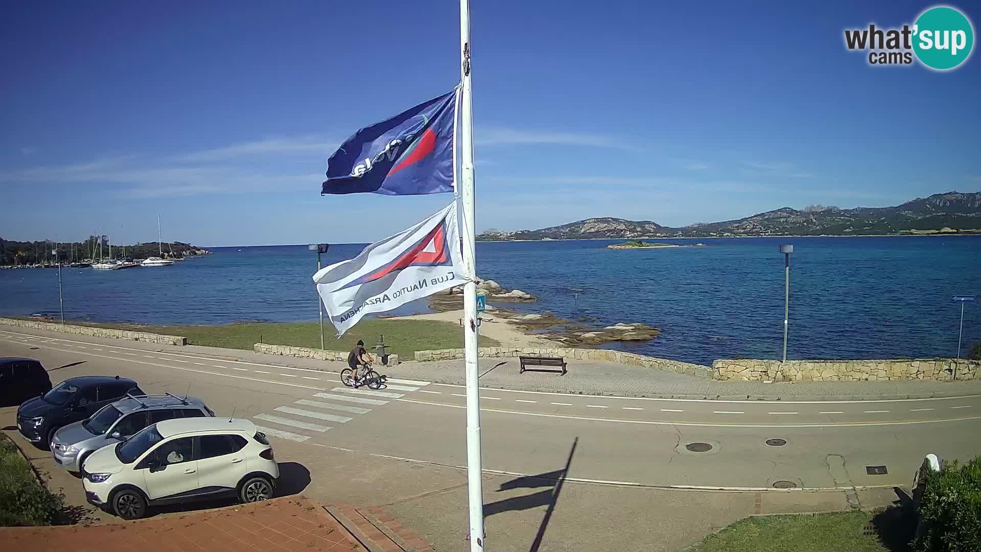 Live webcam Cannigione – Arzachena – Sardinia – Italy livecam