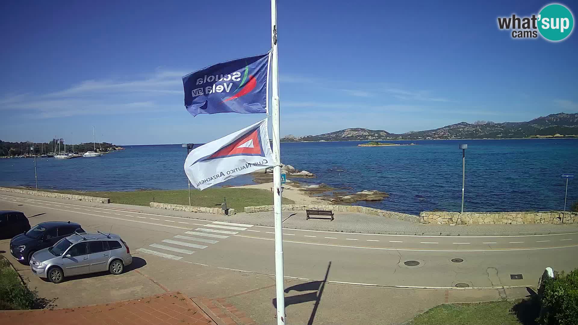Spletna kamera v živo Cannigione – Arzachena – Sardinija – Italija