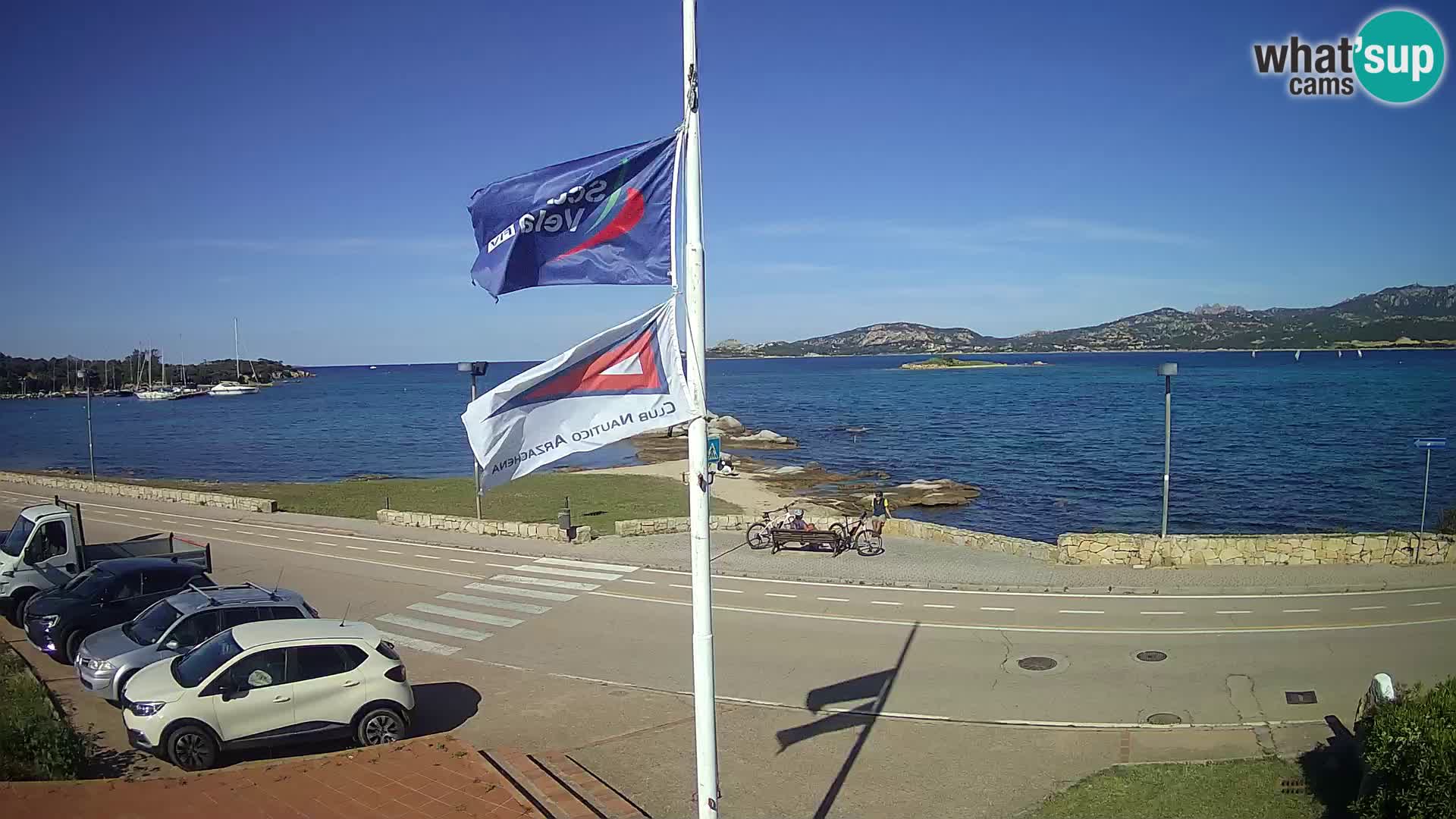 Live webcam Cannigione – Arzachena – Sardinia – Italy livecam