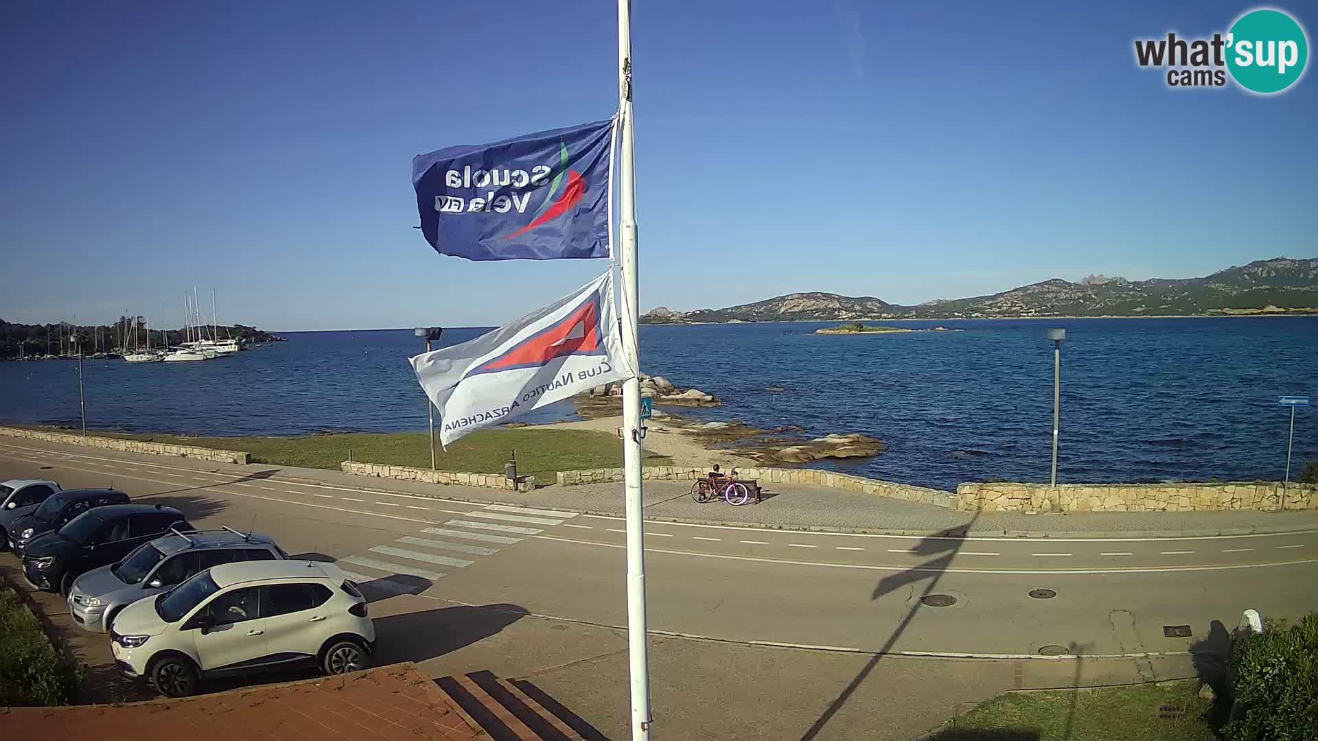 Live webcam Cannigione – Arzachena – Sardinia – Italy livecam