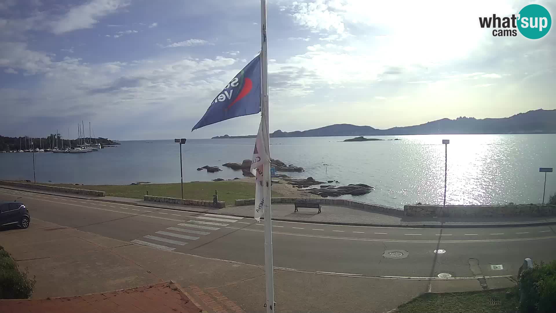 Live webcam Cannigione – Arzachena – Sardinia – Italy livecam