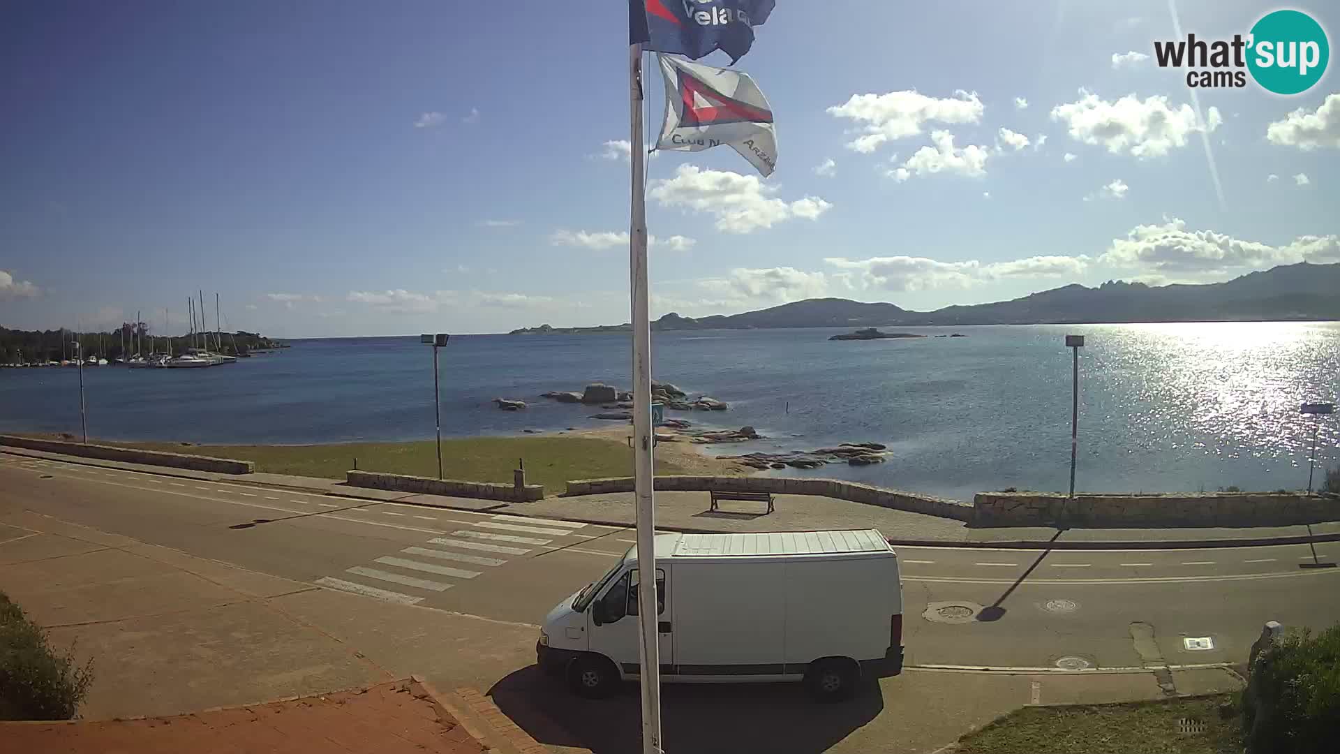 Live webcam Cannigione – Arzachena – Sardinia – Italy livecam
