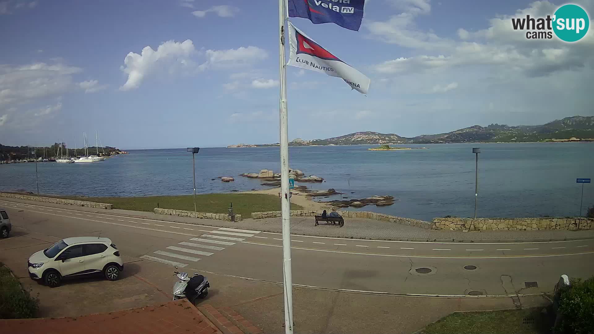 Live webcam Cannigione – Arzachena – Sardinia – Italy livecam