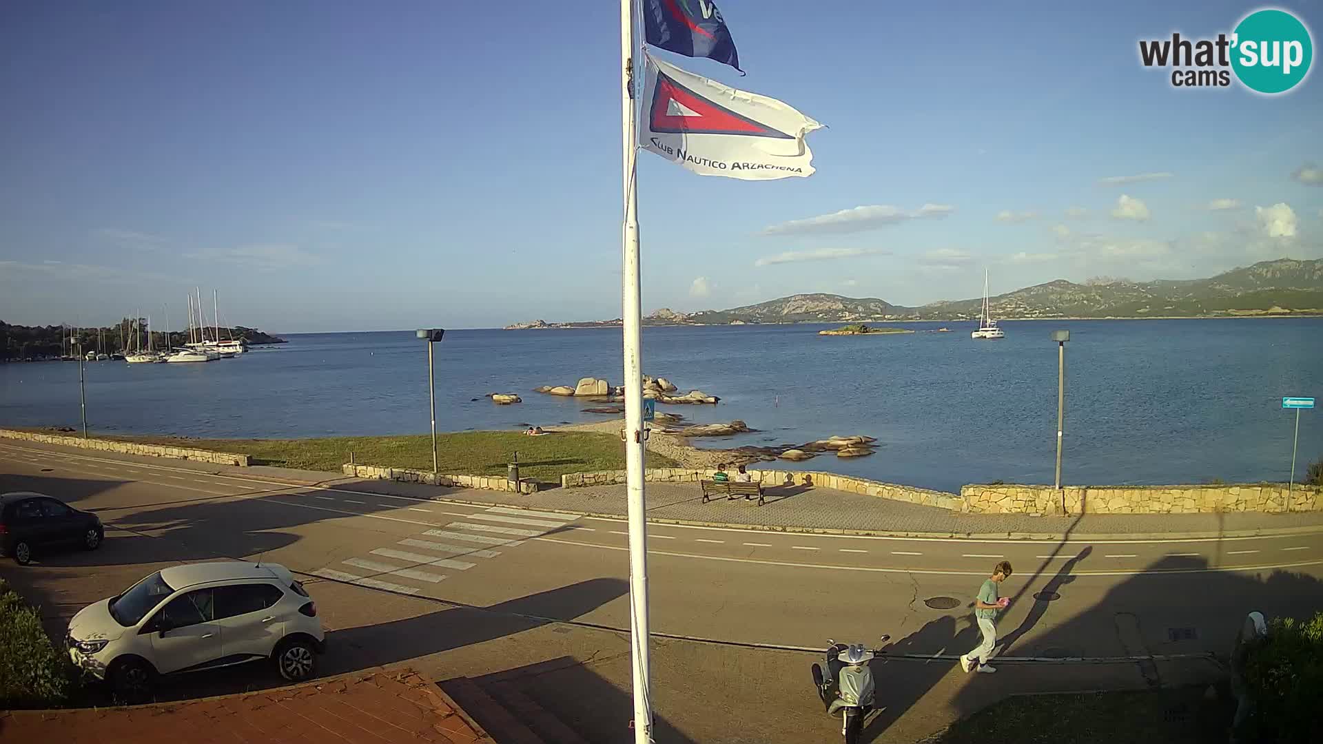 Live webcam Cannigione – Arzachena – Sardinia – Italy livecam