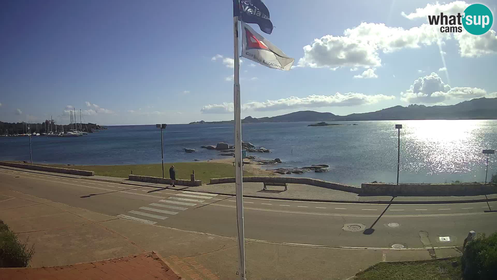 Live webcam Cannigione – Arzachena – Sardaigne – Italie livecam