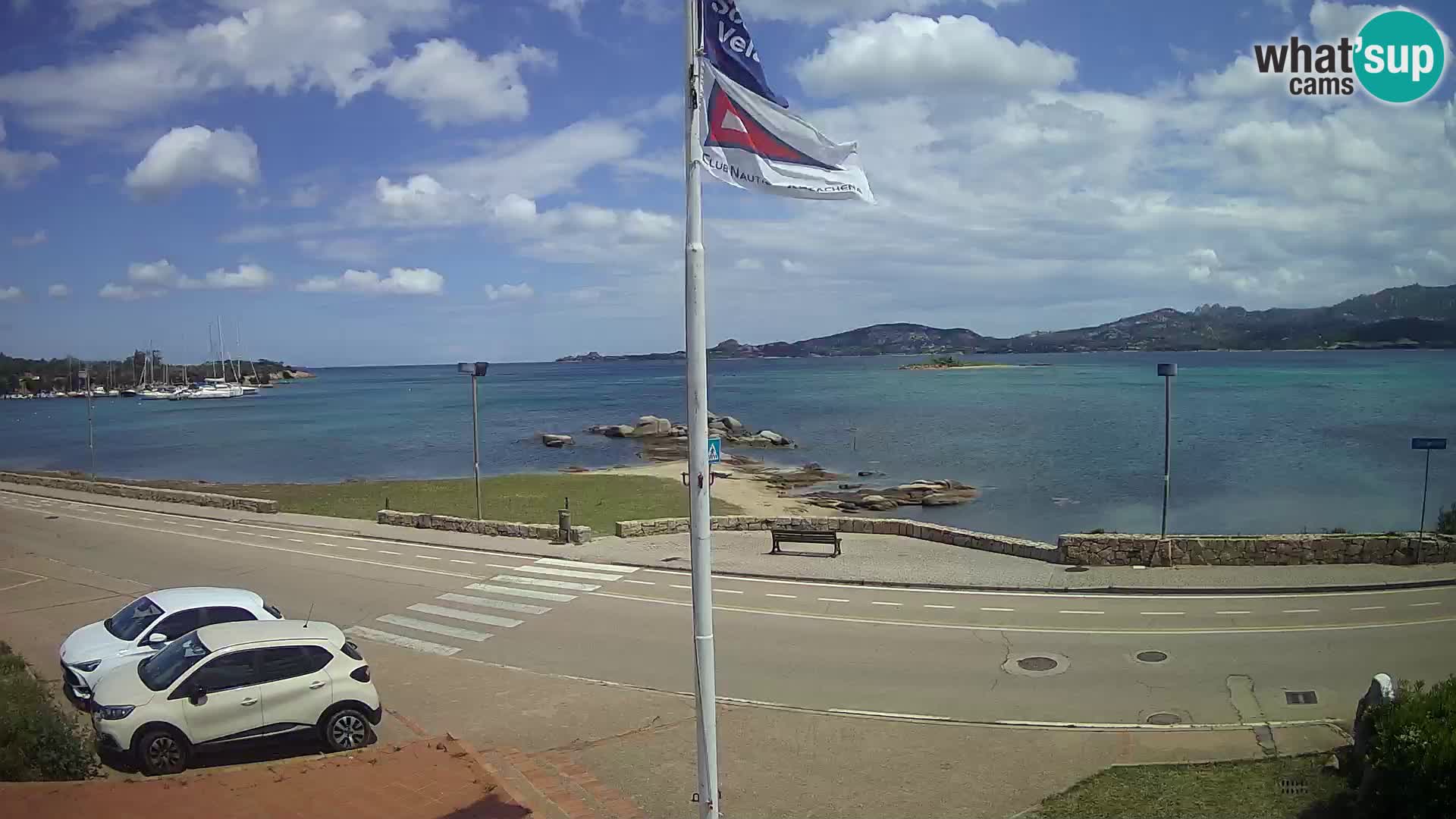 Live webcam Cannigione – Arzachena – Sardaigne – Italie livecam