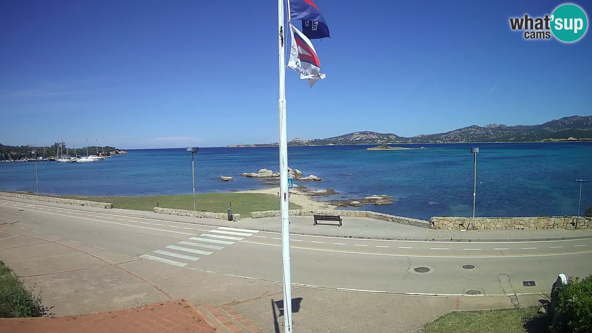 Live webcam Cannigione – Arzachena – Sardaigne – Italie livecam