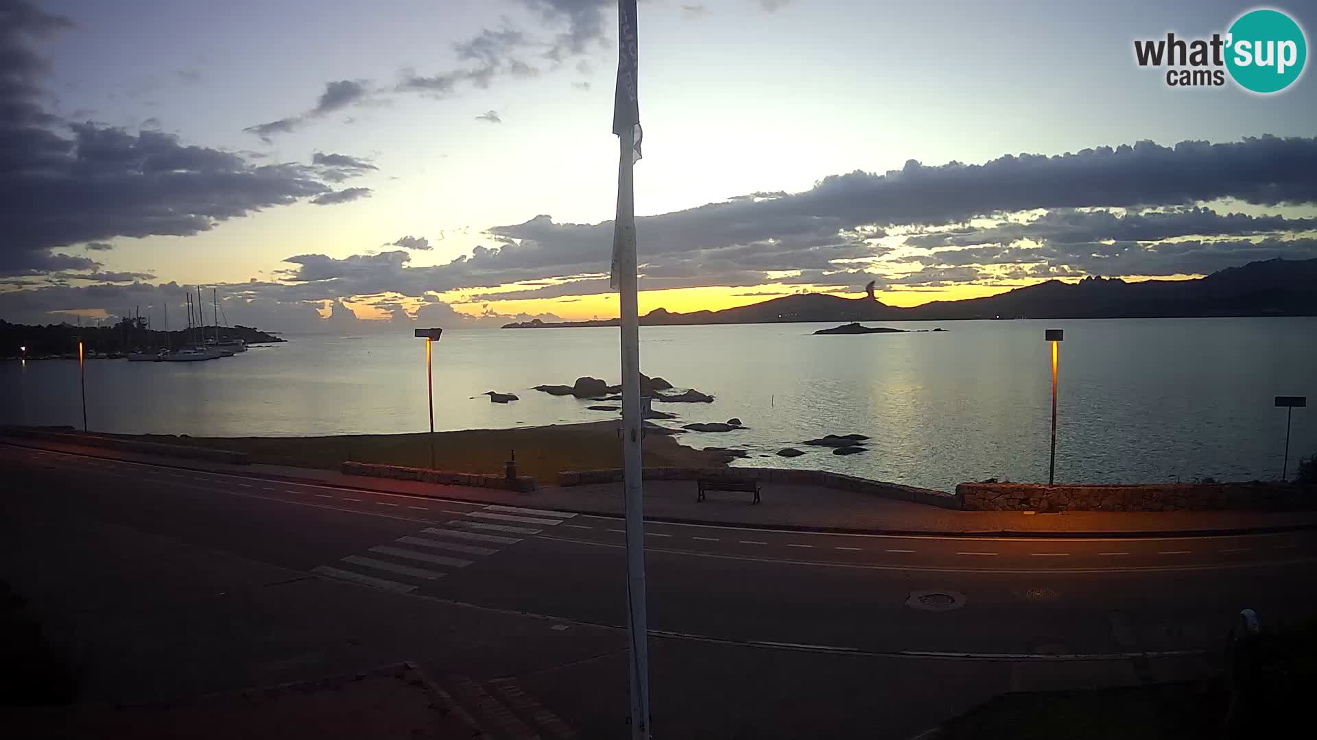 Live webcam Cannigione – Arzachena – Sardaigne – Italie livecam