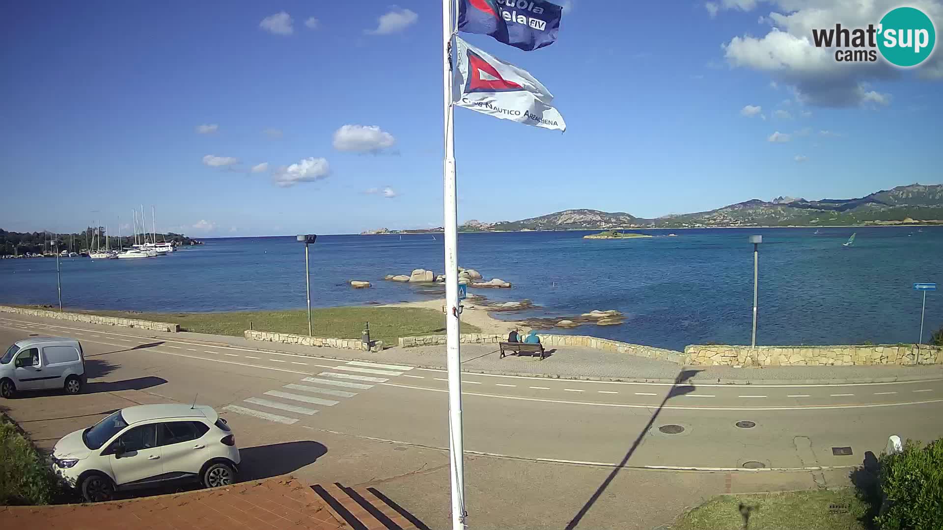 Live webcam Cannigione – Arzachena – Sardaigne – Italie livecam