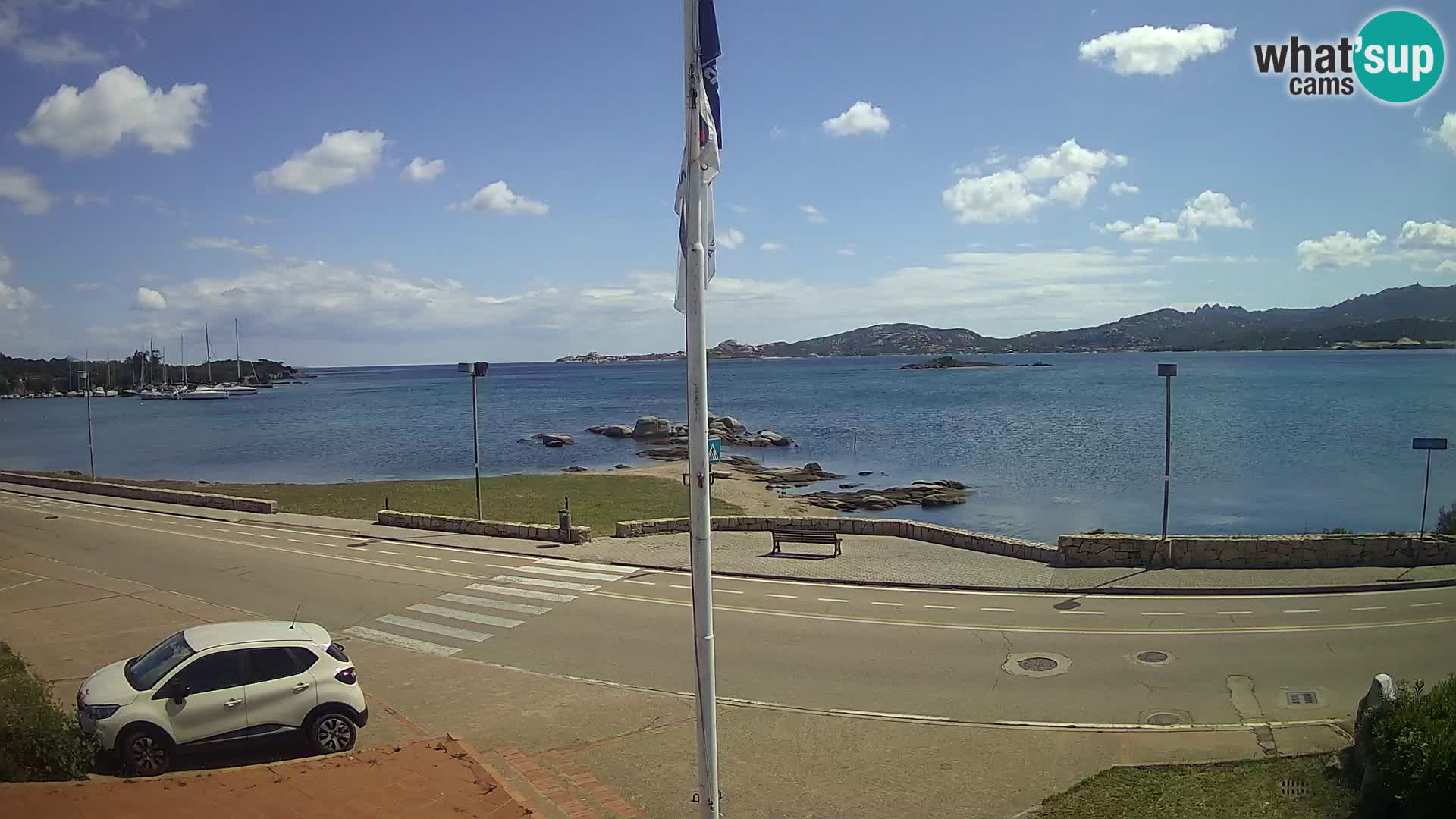 Live webcam Cannigione – Arzachena – Sardinia – Italy livecam