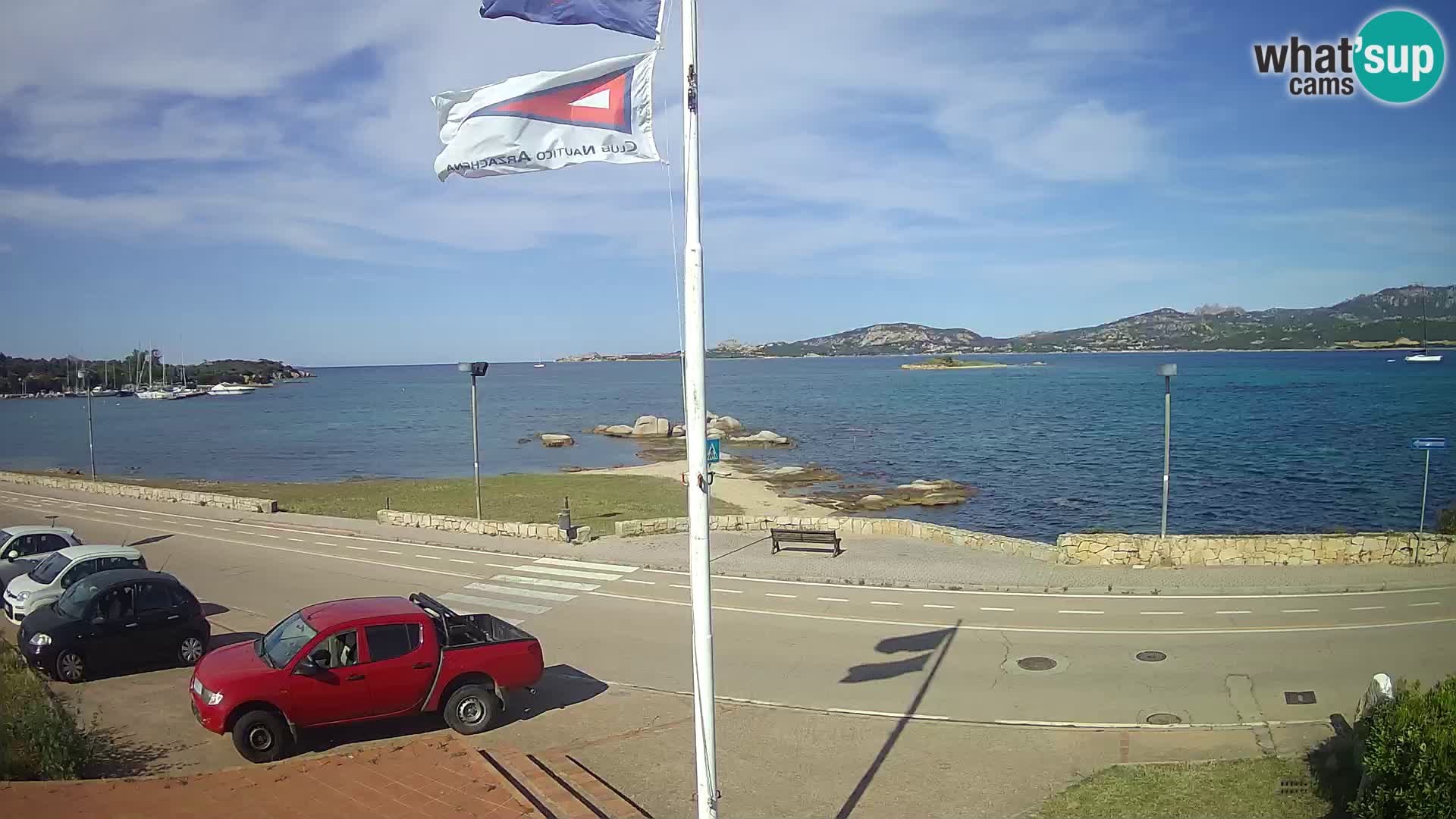 Live webcam Cannigione – Arzachena – Sardinia – Italy livecam
