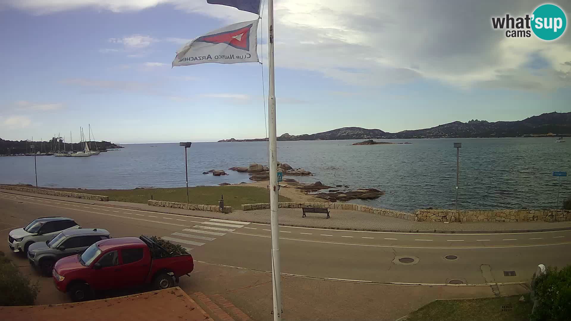 Live webcam Cannigione – Arzachena – Sardinia – Italy livecam