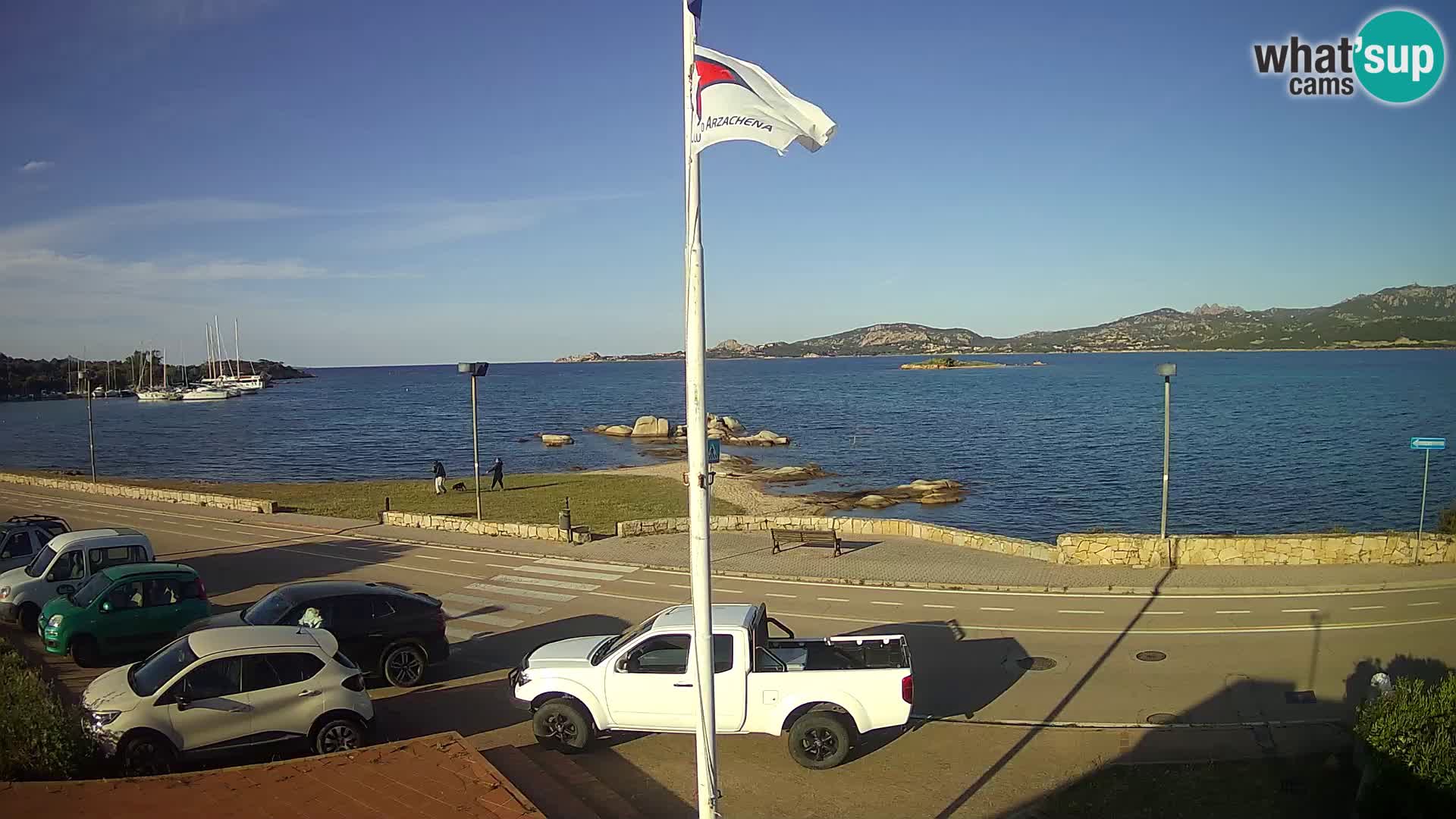 Live webcam Cannigione – Arzachena – Sardinia – Italy livecam