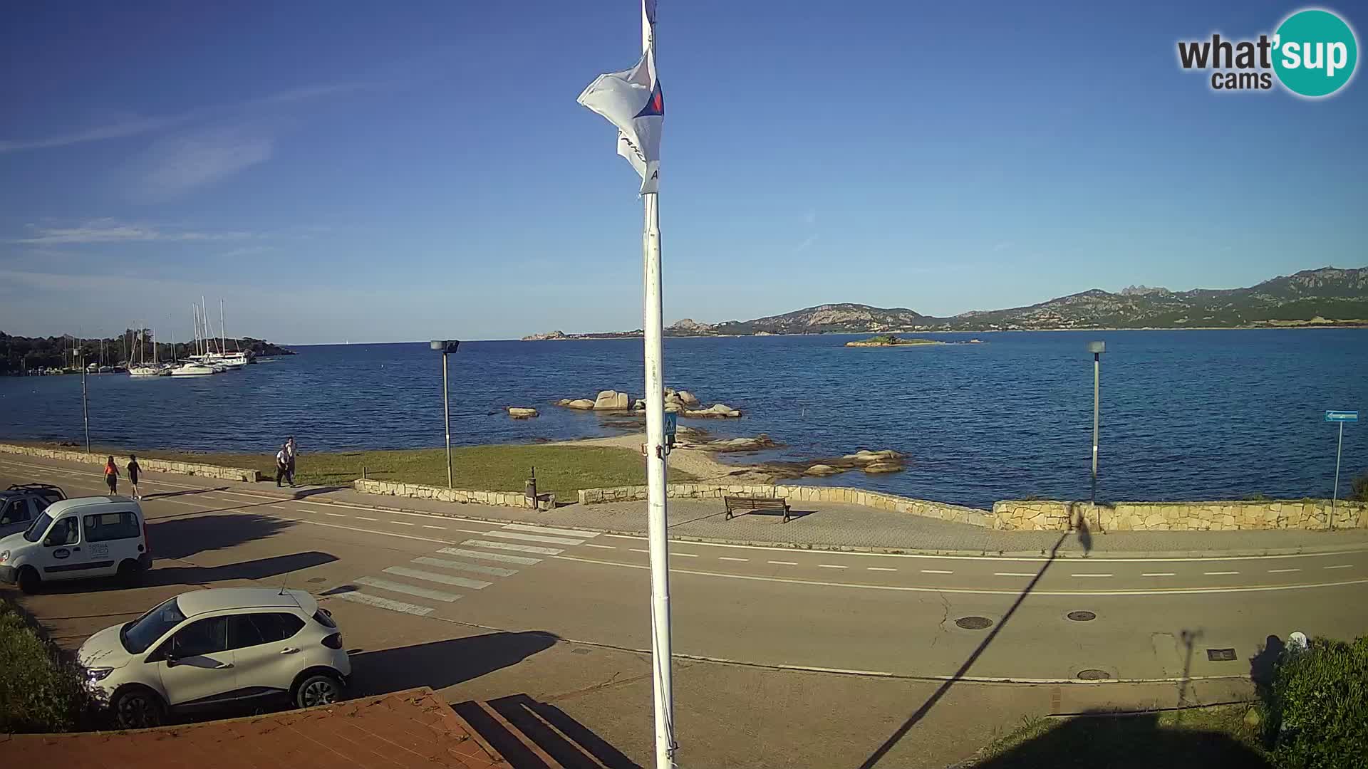 Live webcam Cannigione – Arzachena – Sardinia – Italy livecam