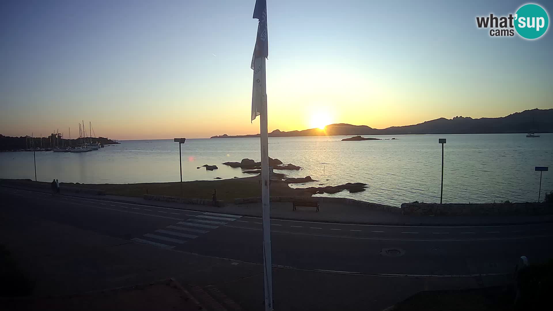 Live webcam Cannigione – Arzachena – Sardinia – Italy livecam