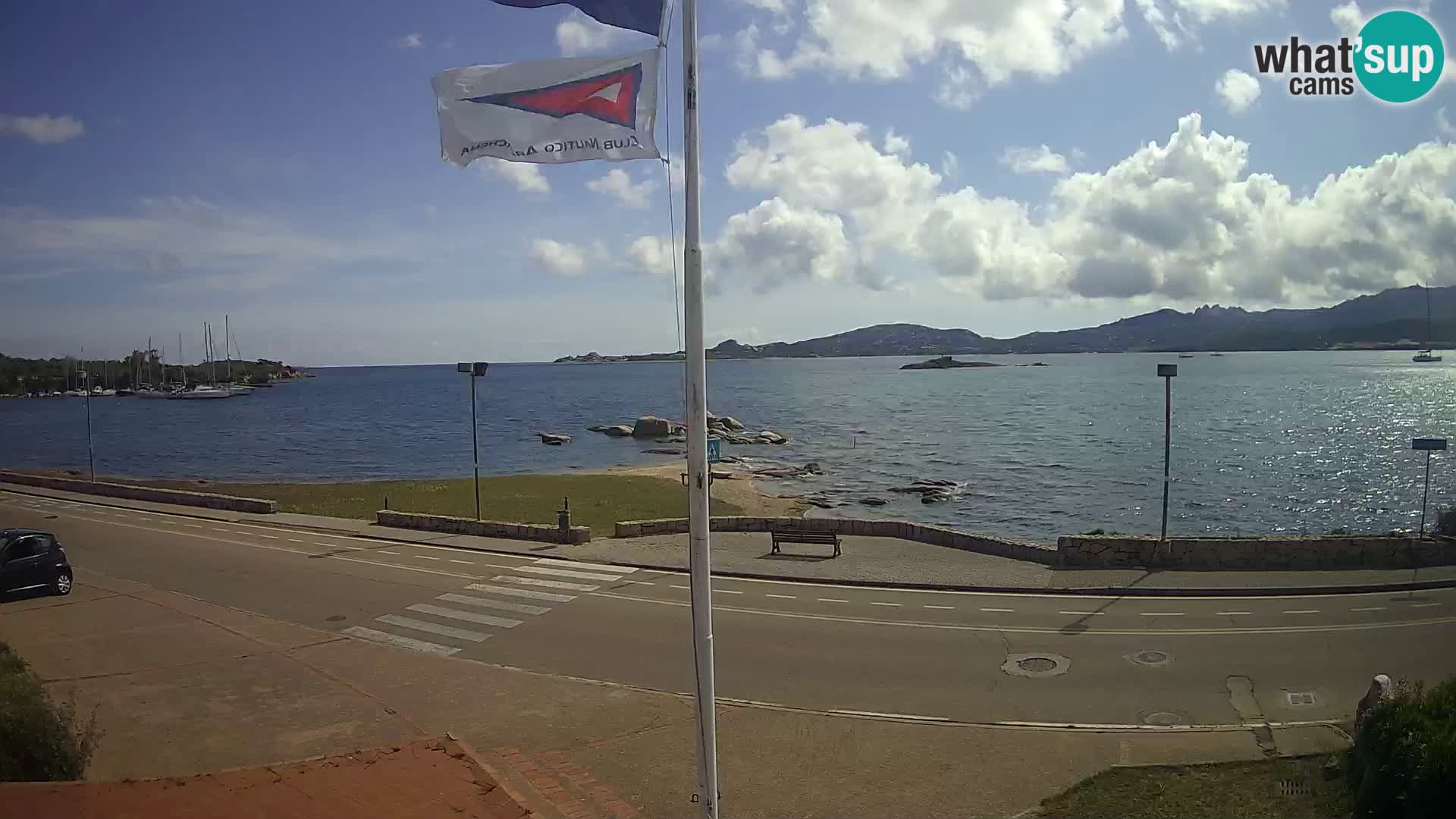Live webcam Cannigione – Arzachena – Sardinia – Italy livecam