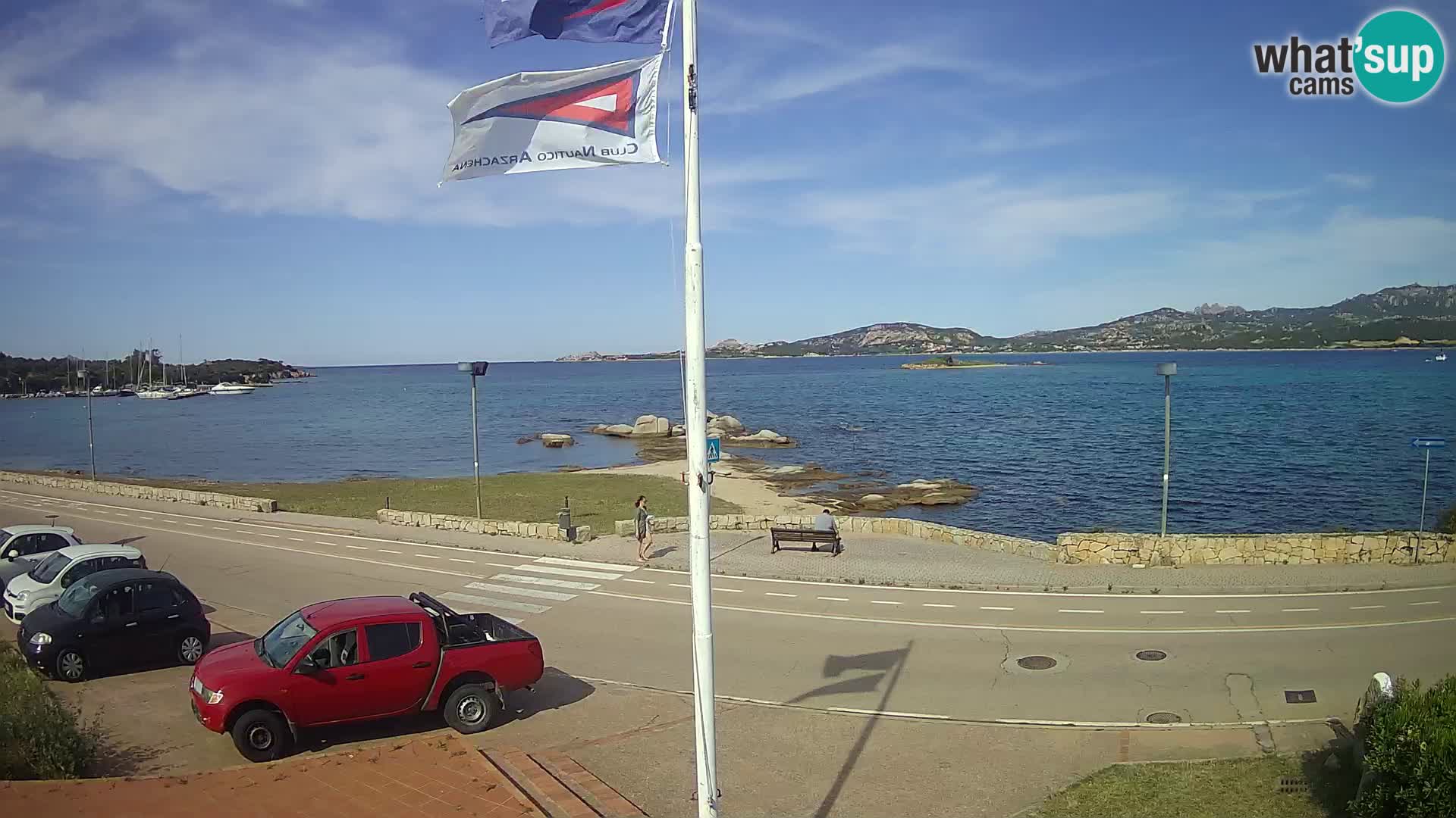 Live webcam Cannigione – Arzachena – Sardaigne – Italie livecam