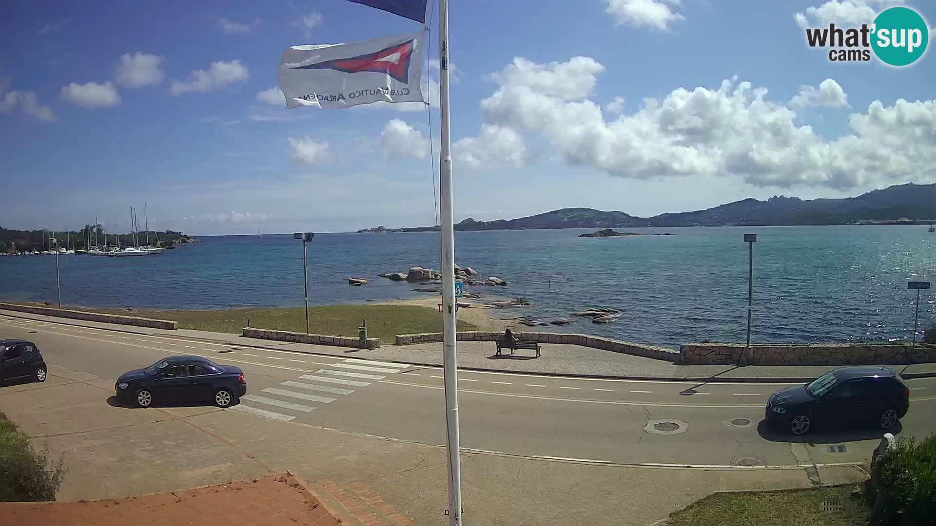 Live webcam Cannigione – Arzachena – Sardinia – Italy livecam
