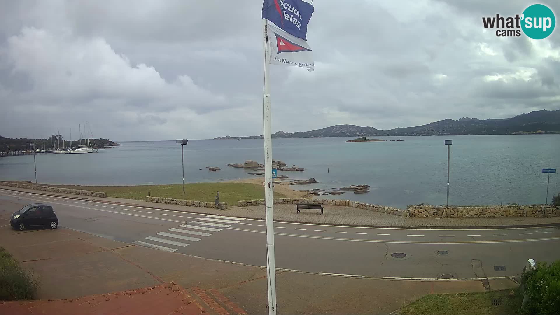 Live webcam Cannigione – Arzachena – Sardaigne – Italie livecam