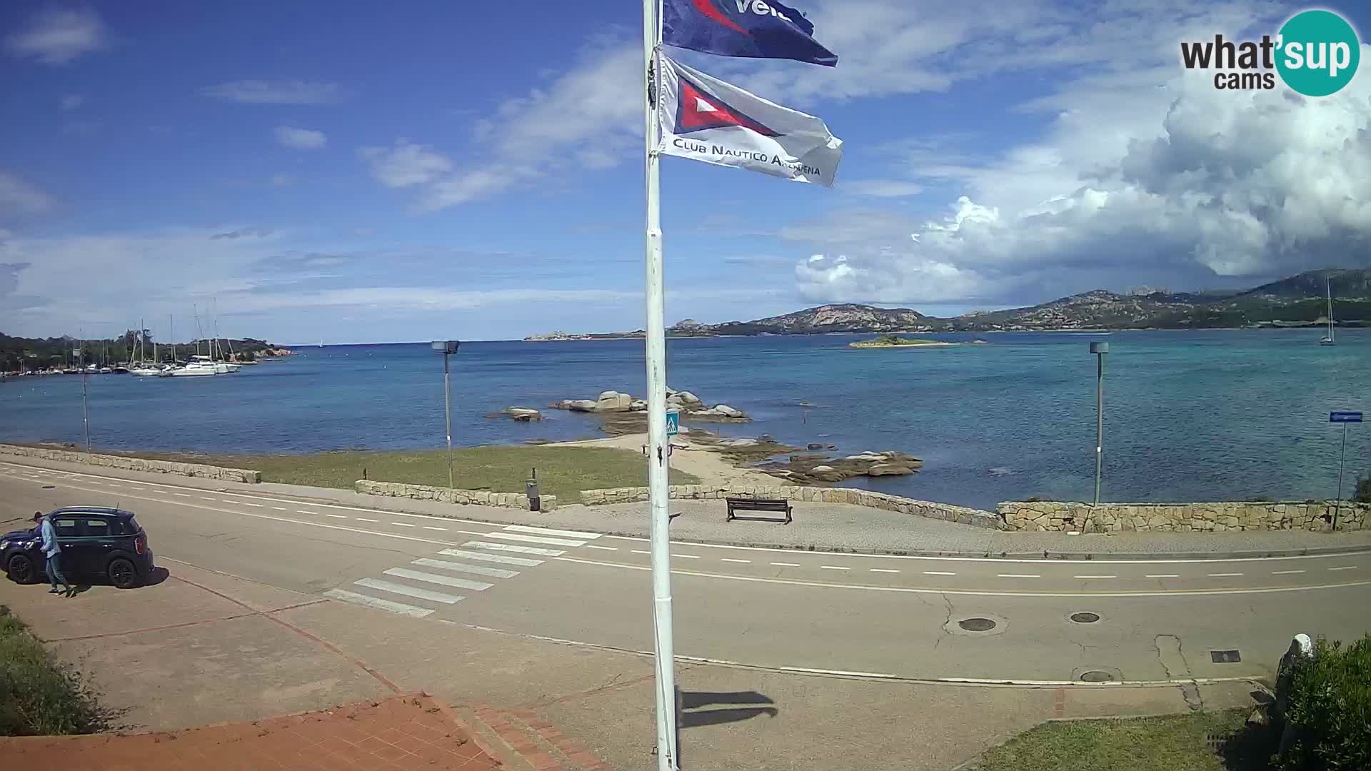 Live webcam Cannigione – Arzachena – Sardinia – Italy livecam