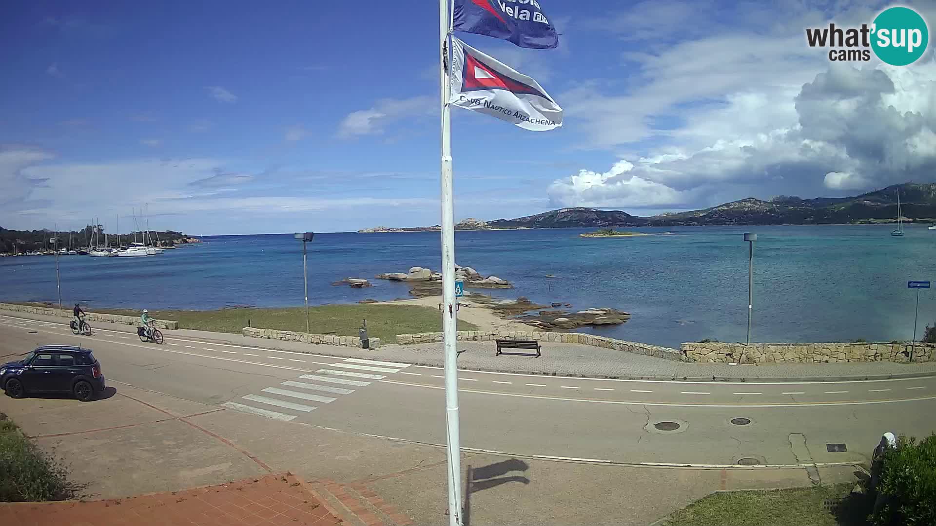 Live webcam Cannigione – Arzachena – Sardinia – Italy livecam