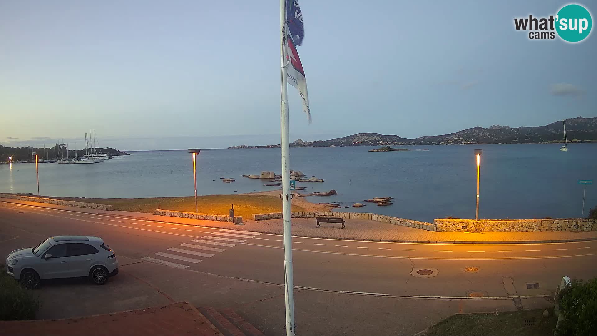 Live webcam Cannigione – Arzachena – Sardinia – Italy livecam