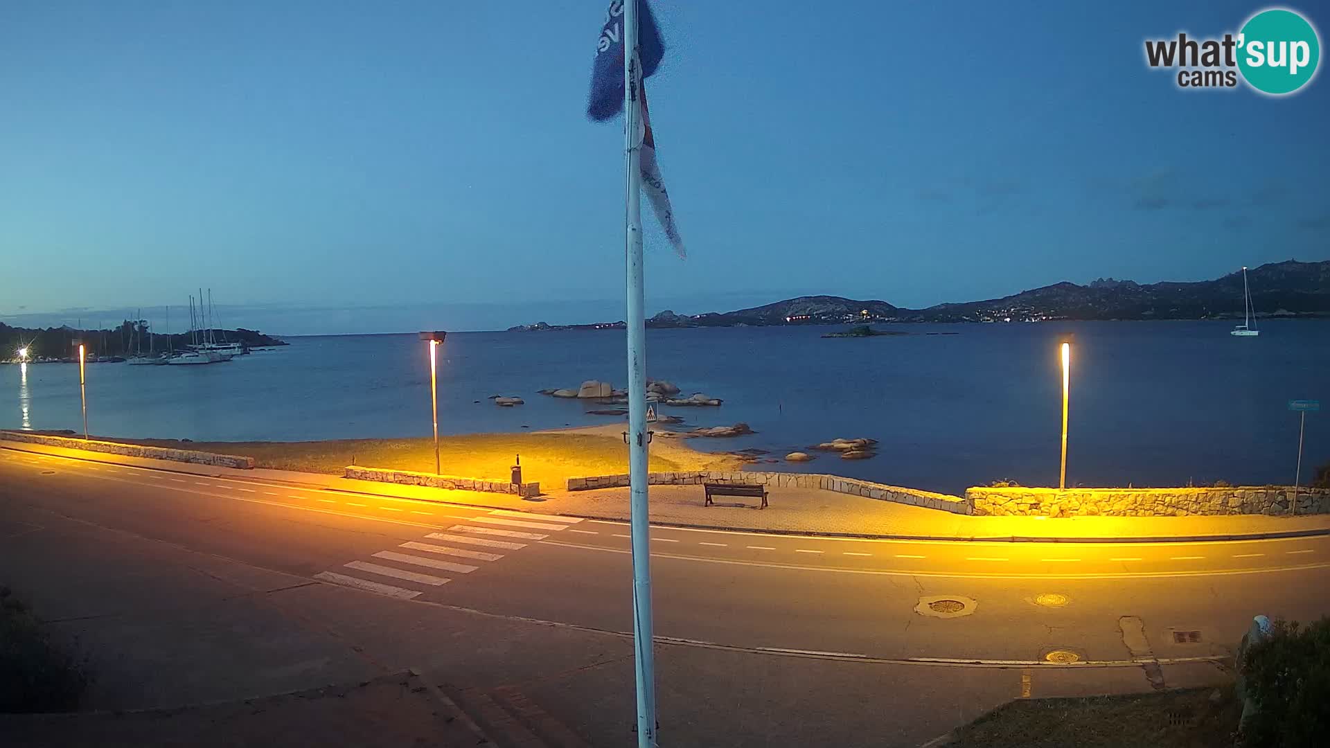 Spletna kamera v živo Cannigione – Arzachena – Sardinija – Italija