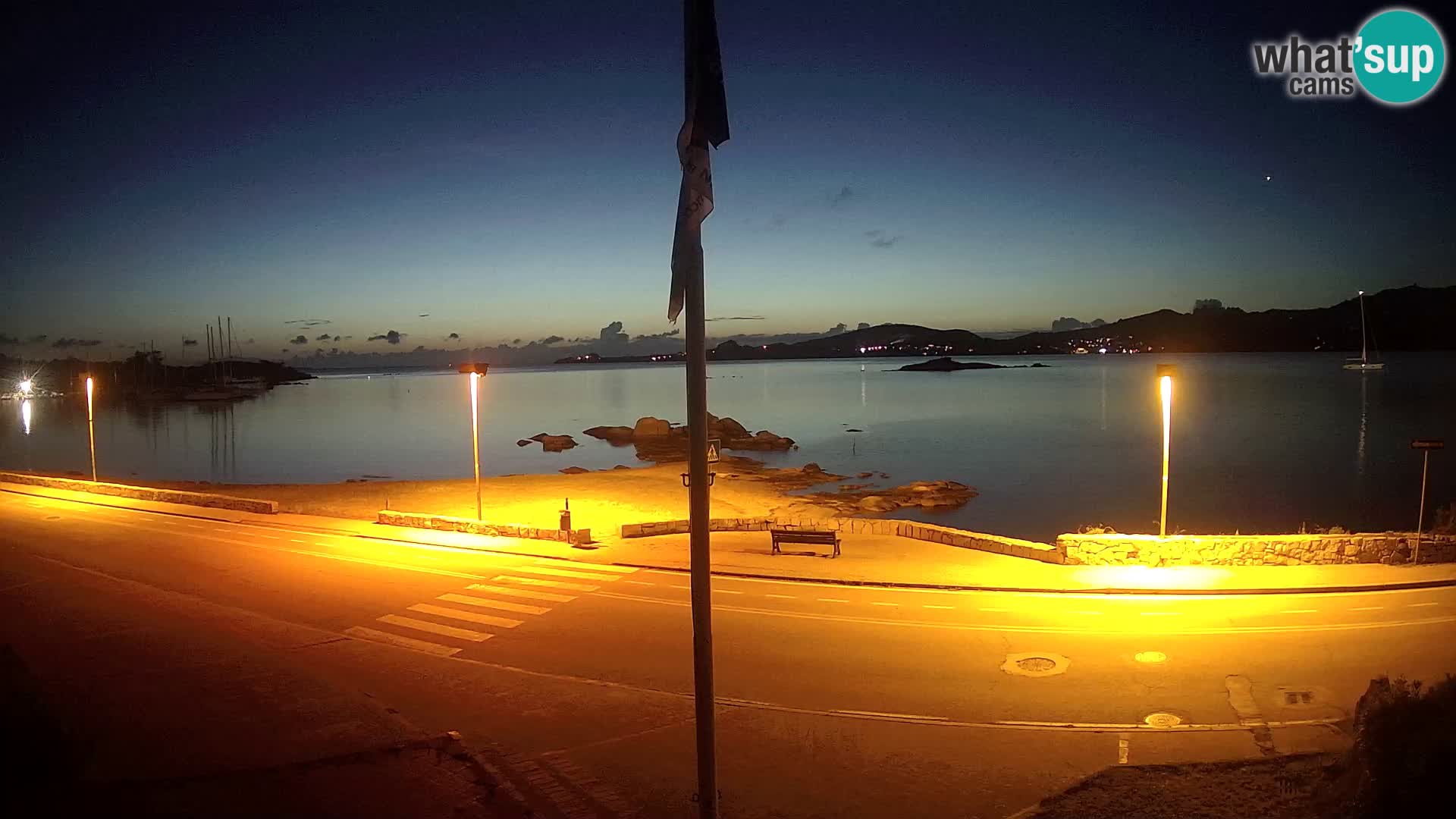 Live webcam Cannigione – Arzachena – Sardaigne – Italie livecam