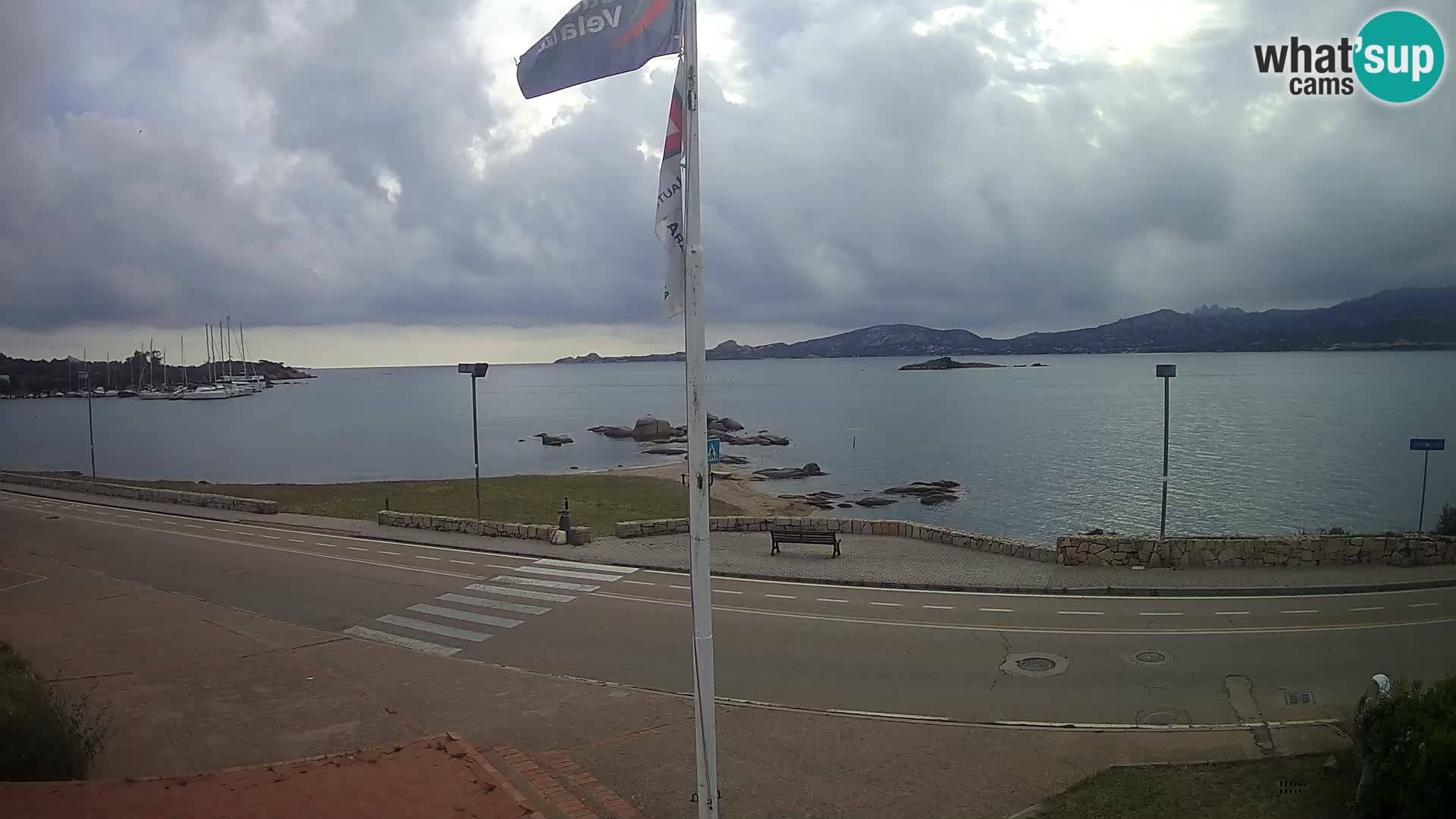 Live webcam Cannigione – Arzachena – Sardinia – Italy livecam