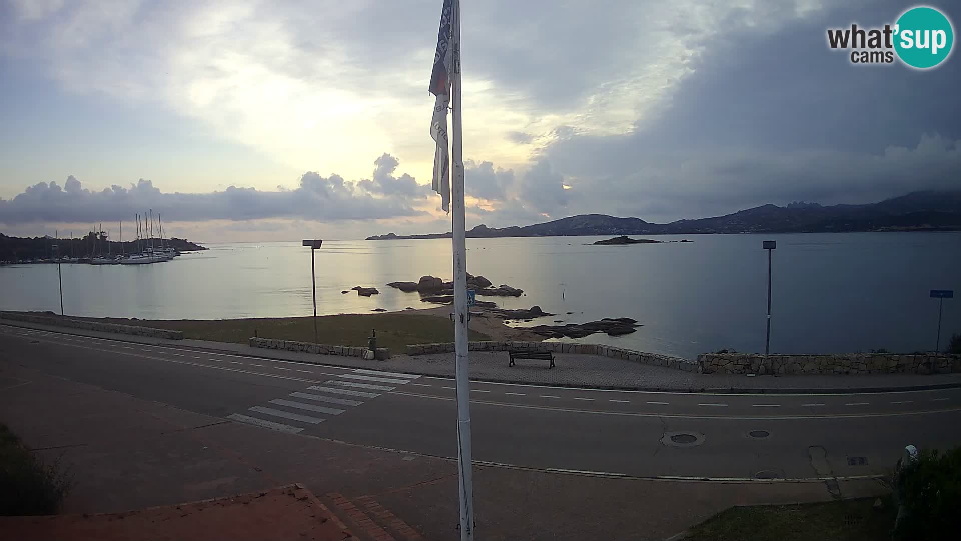 Live webcam Cannigione – Arzachena – Sardinia – Italy livecam