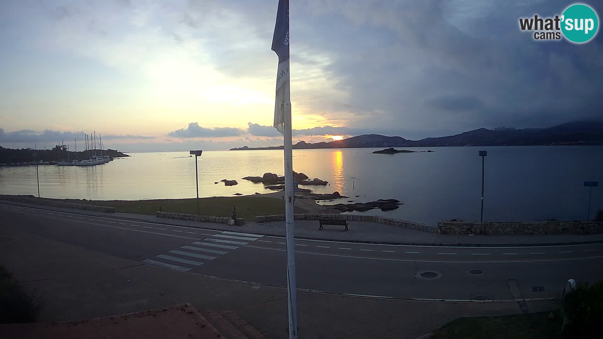 Live webcam Cannigione – Arzachena – Sardinia – Italy livecam