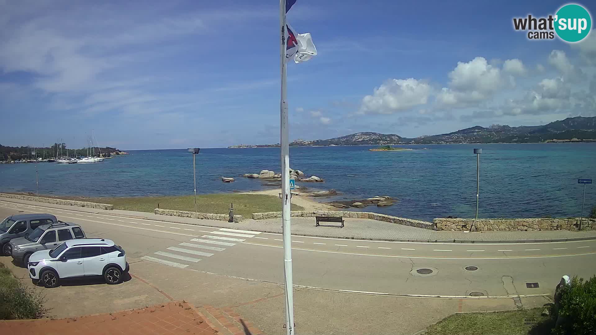 Live webcam Cannigione – Arzachena – Sardinia – Italy livecam