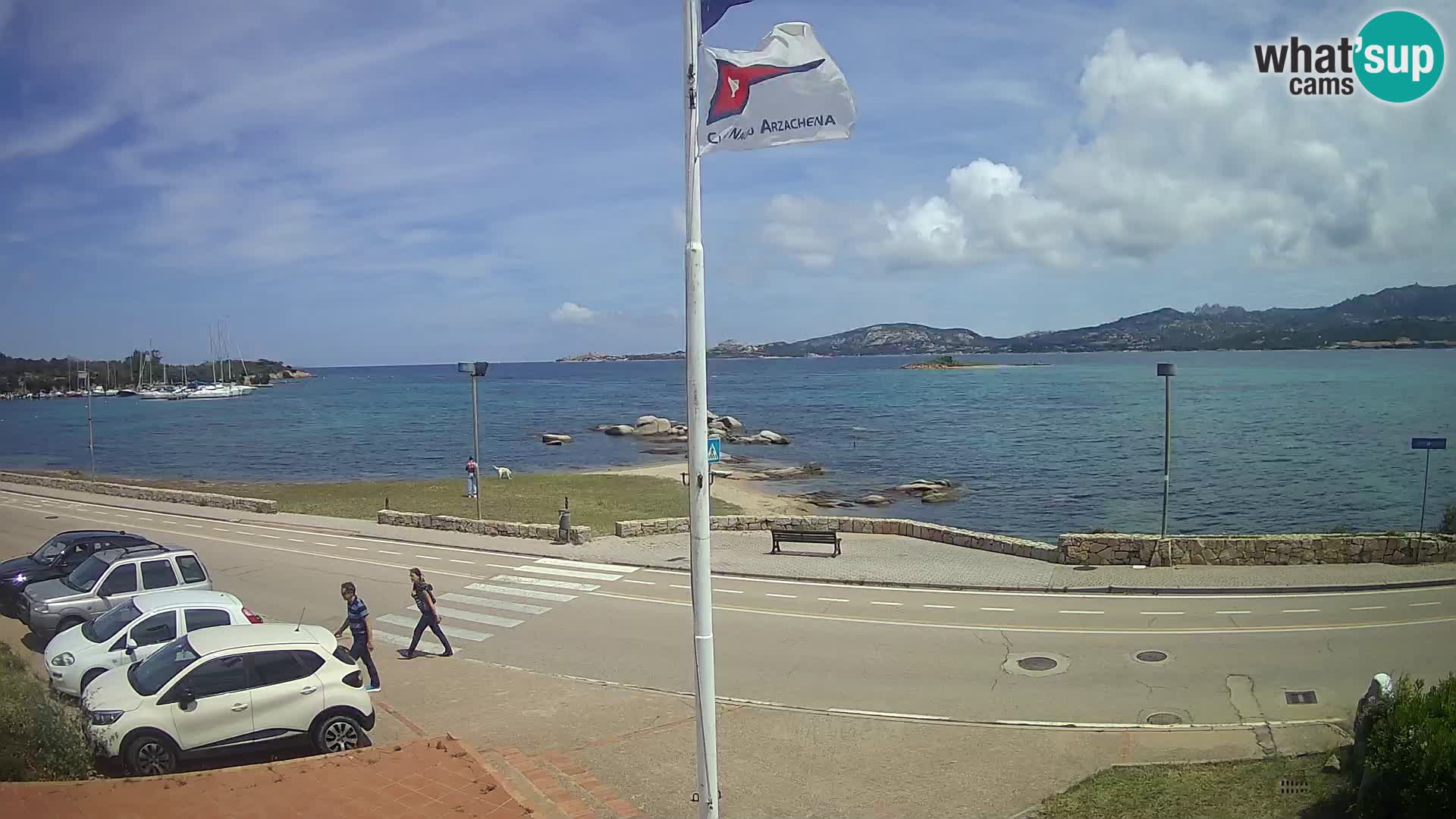 Live webcam Cannigione – Arzachena – Sardinia – Italy livecam