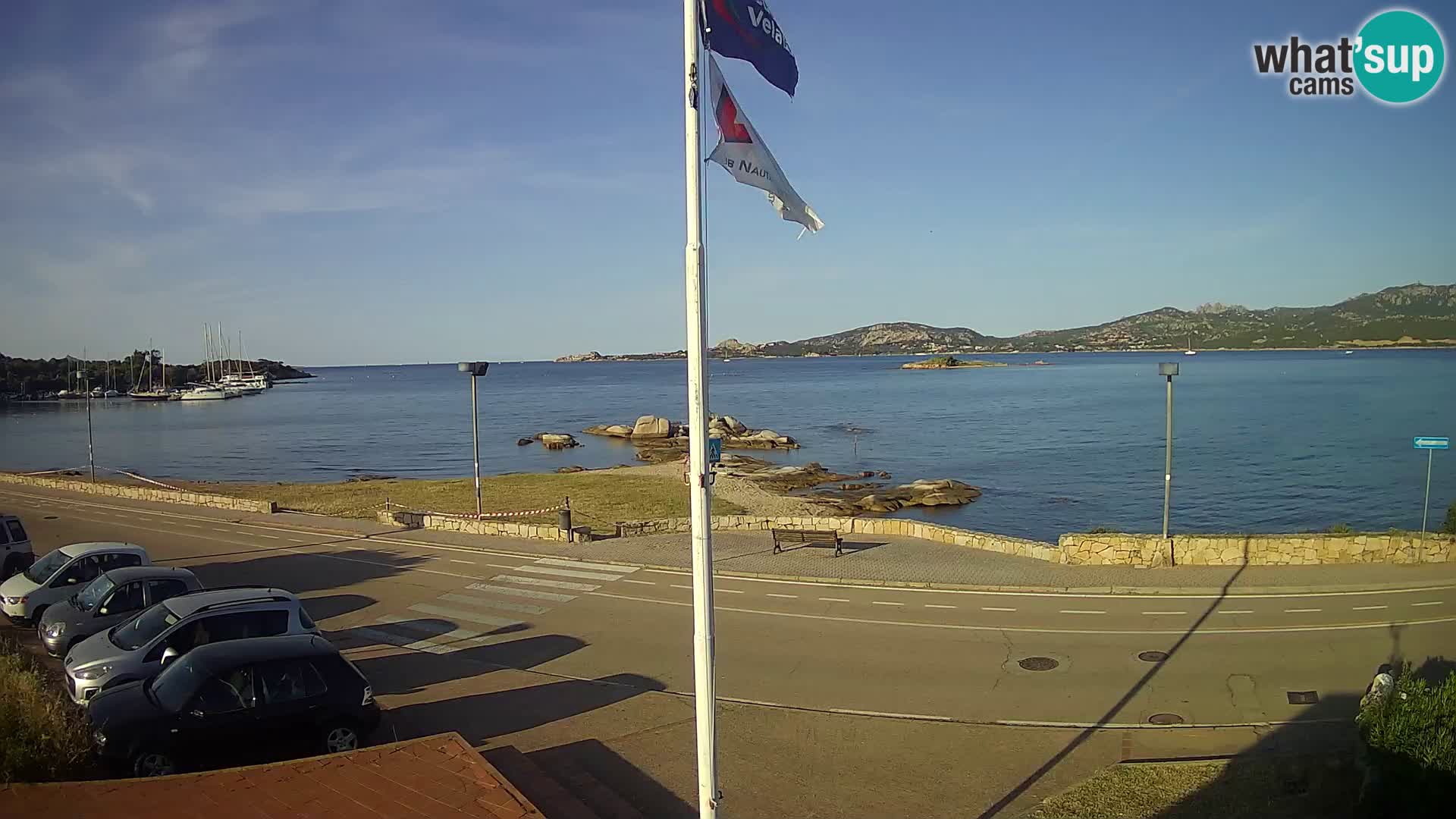 Live webcam Cannigione – Arzachena – Sardinia – Italy livecam