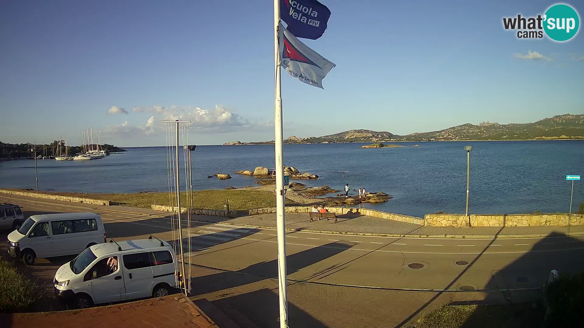 Live webcam Cannigione – Arzachena – Sardaigne – Italie livecam