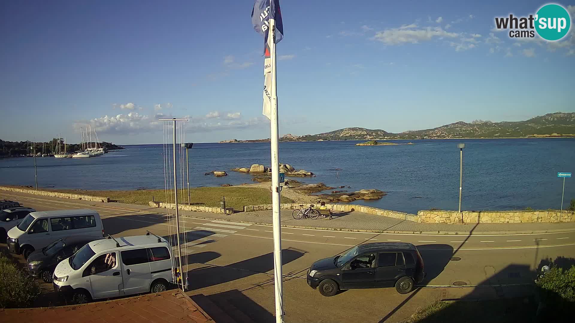 Live webcam Cannigione – Arzachena – Sardinia – Italy livecam