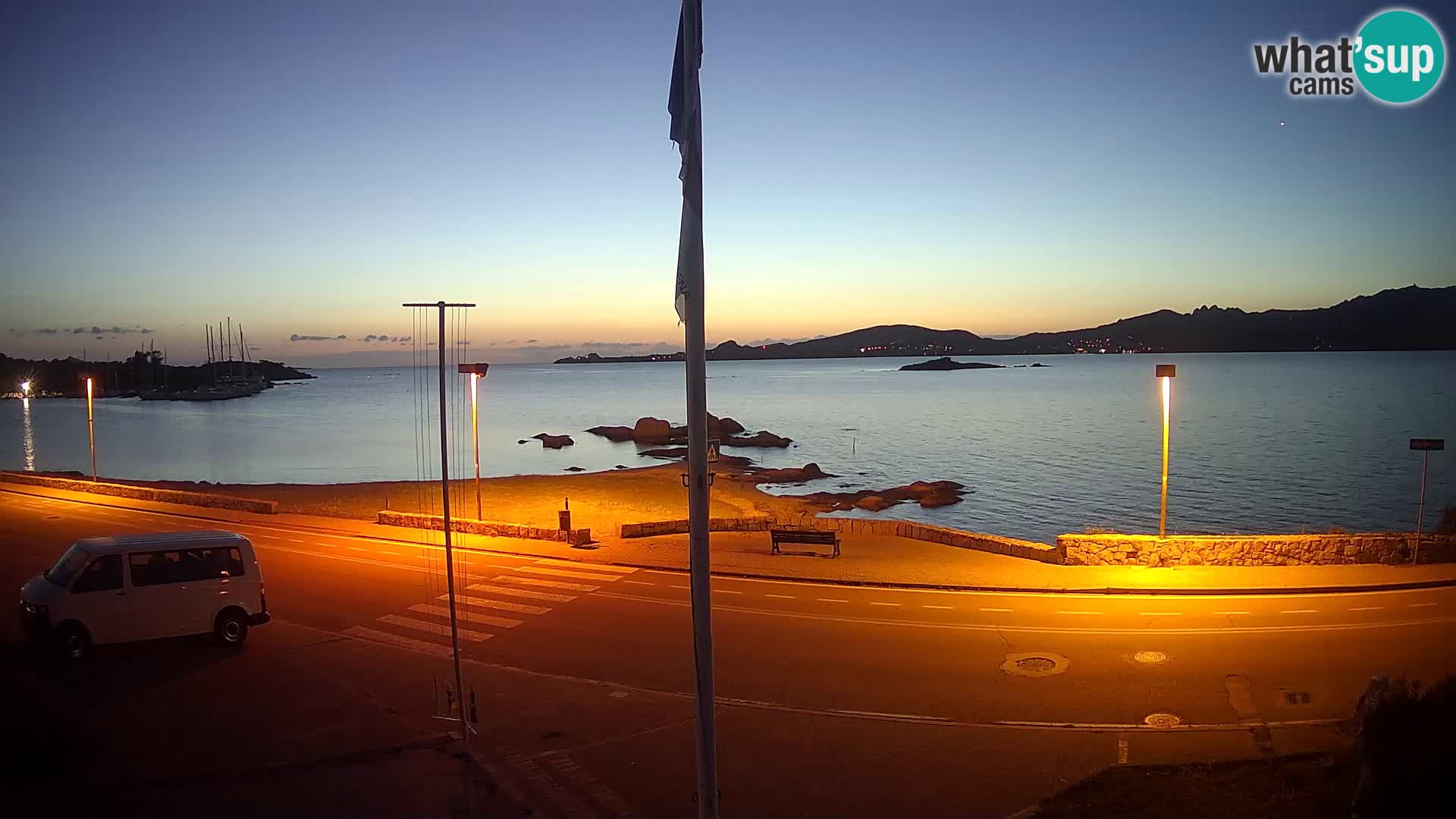 Live webcam Cannigione – Arzachena – Sardaigne – Italie livecam