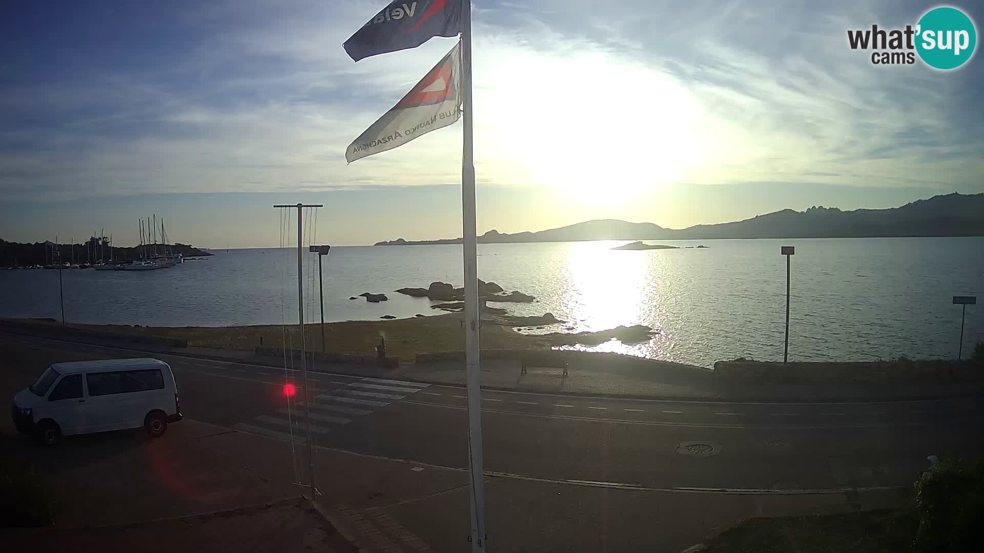 Live webcam Cannigione – Arzachena – Sardaigne – Italie livecam