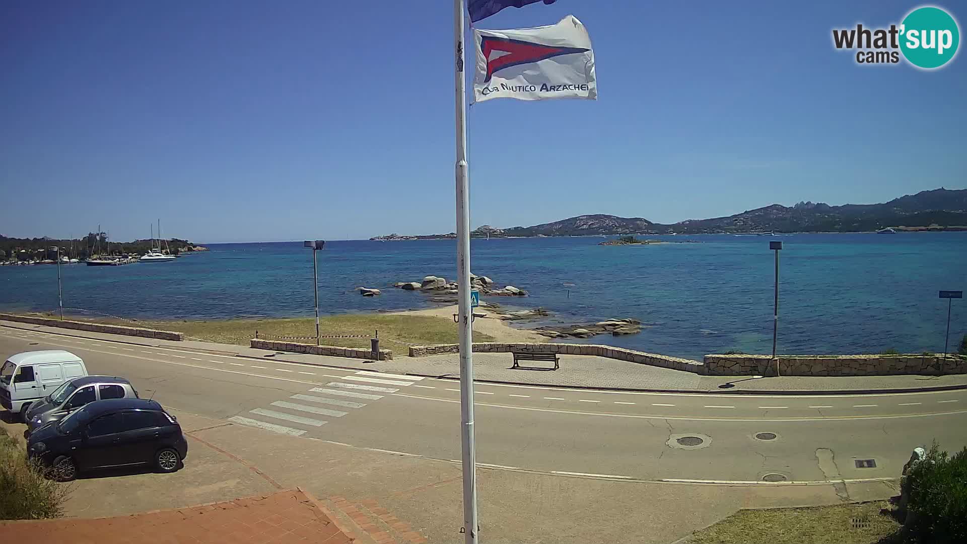 Live webcam Cannigione – Arzachena – Sardinia – Italy livecam