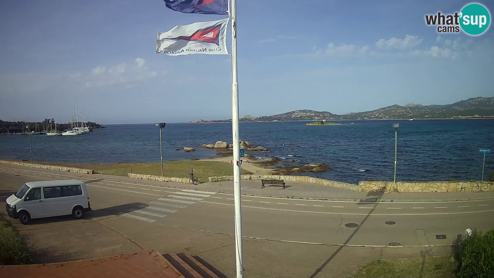 Live webcam Cannigione – Arzachena – Sardaigne – Italie livecam