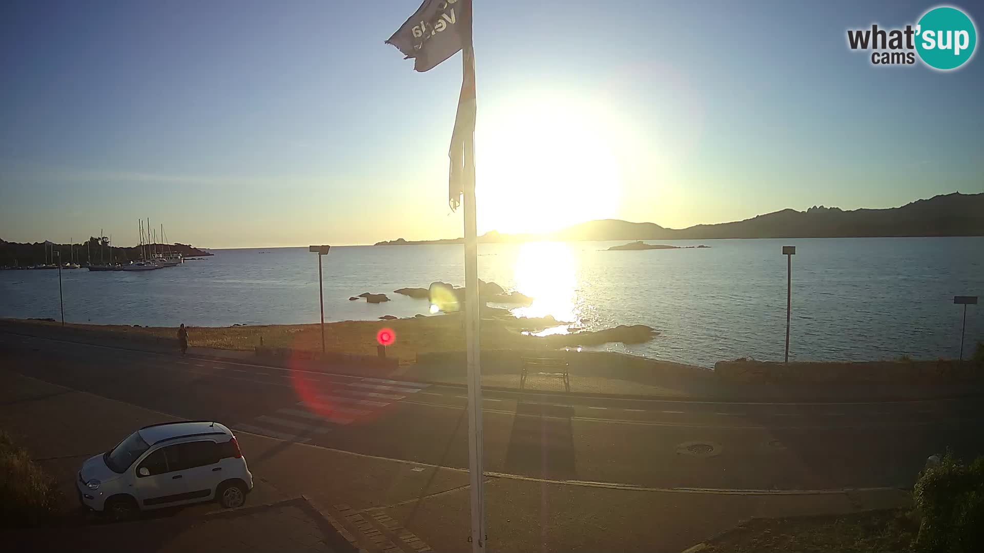 Live webcam Cannigione – Arzachena – Sardinia – Italy livecam