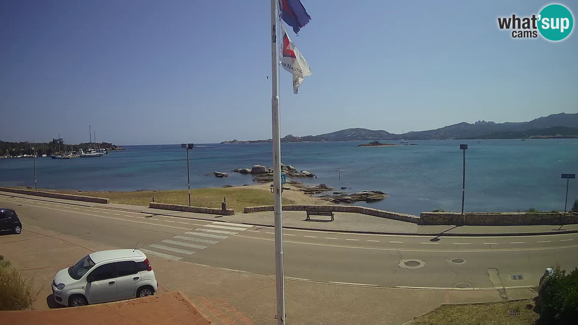Spletna kamera v živo Cannigione – Arzachena – Sardinija – Italija