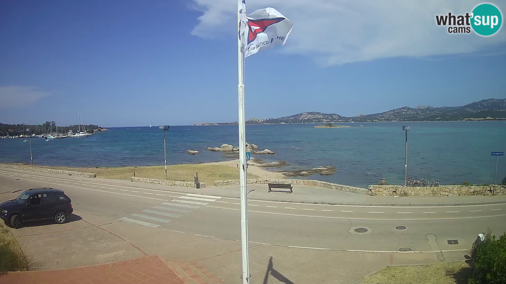 Live webcam Cannigione – Arzachena – Sardinia – Italy livecam