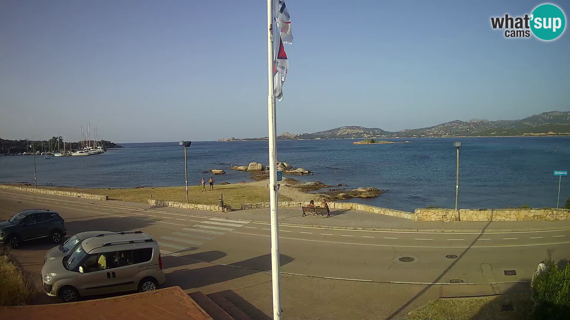 Live webcam Cannigione – Arzachena – Sardinia – Italy livecam