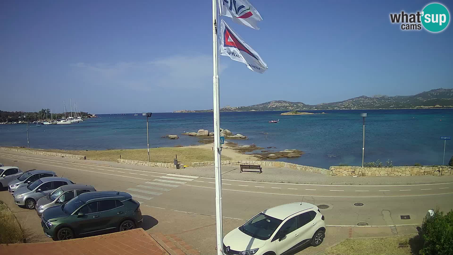 Live webcam Cannigione – Arzachena – Sardaigne – Italie livecam